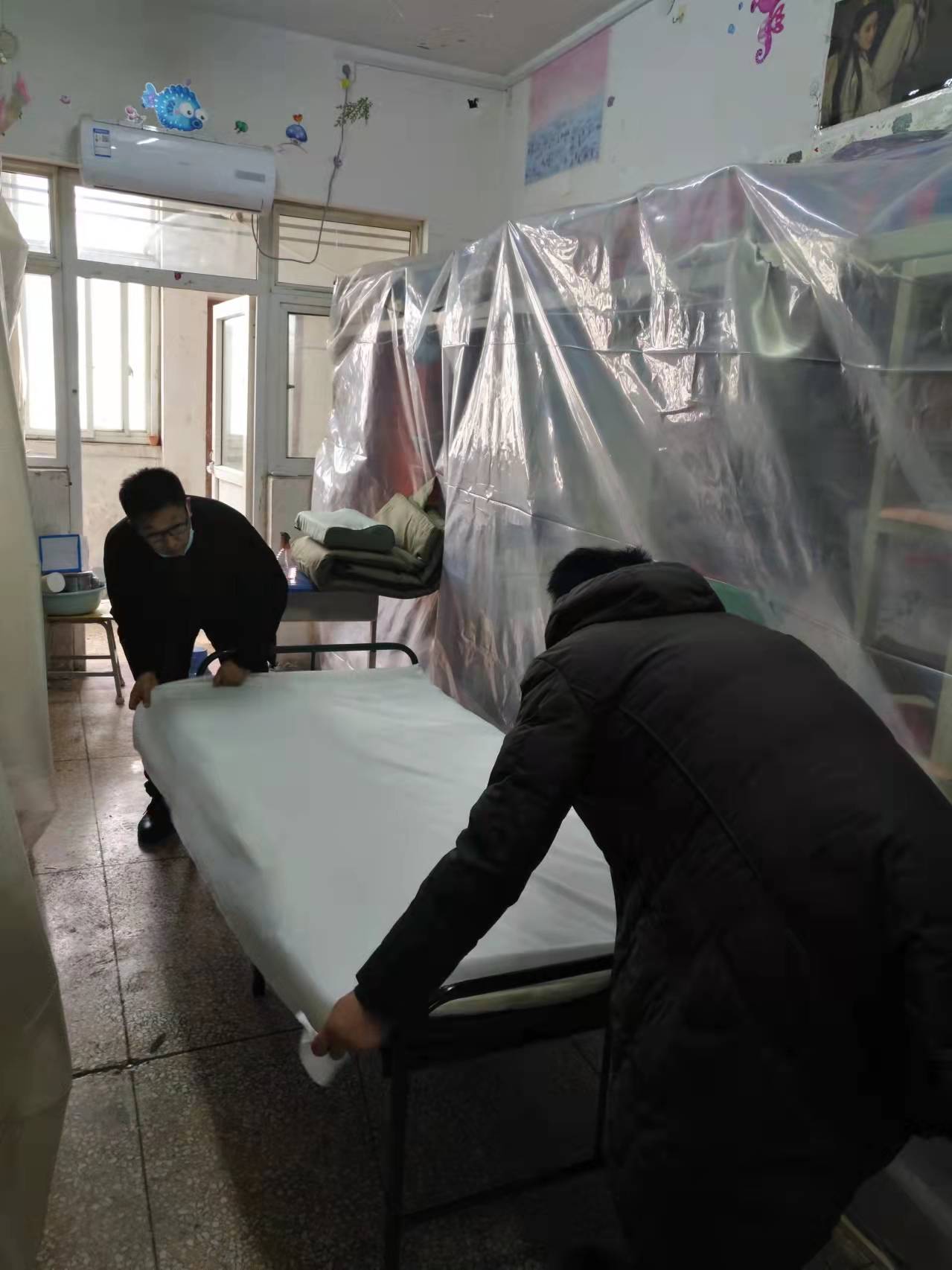 整理床铺