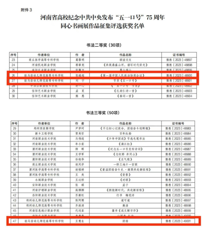 驻马店幼儿师范高等专科学校2